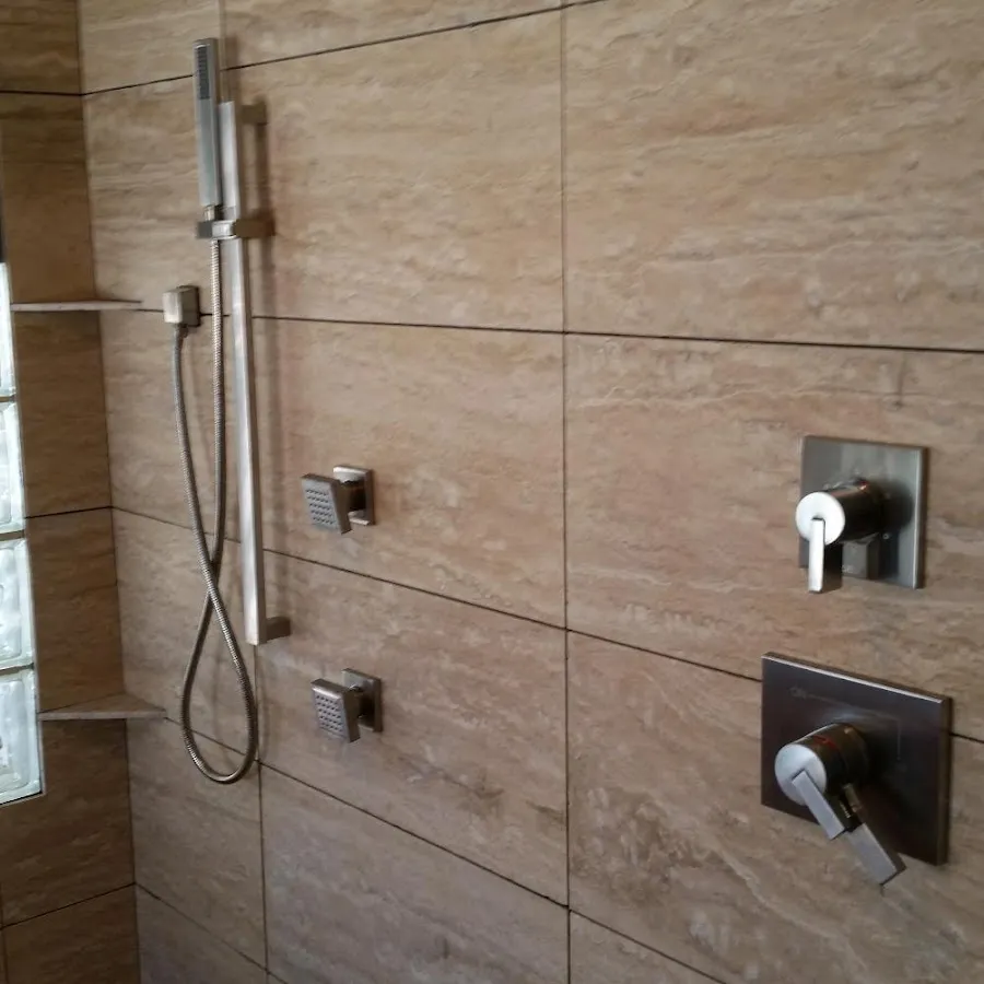 Shower fixture installation for Water Heater Replacement in Bulverde